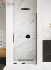 NEW TRENDY Drzwi prysznicowe przesuwne SMART BLACK 120x200 EXK-4111
